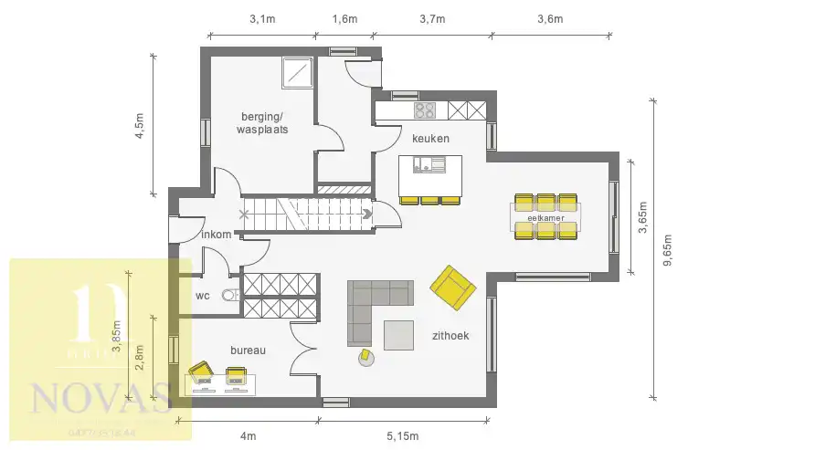 Prachtige woning, zonnepanelen, warmtepomp, thuisbatterij, 4 slaapkamers, bouwjaar 2015 foto 17