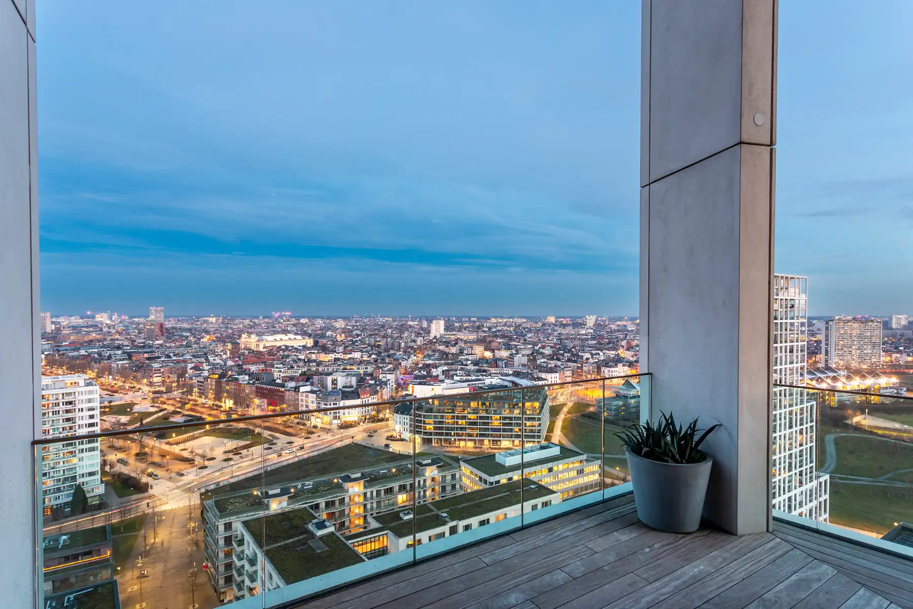 Exclusief appartement met riant terras en spectaculair zicht foto 15