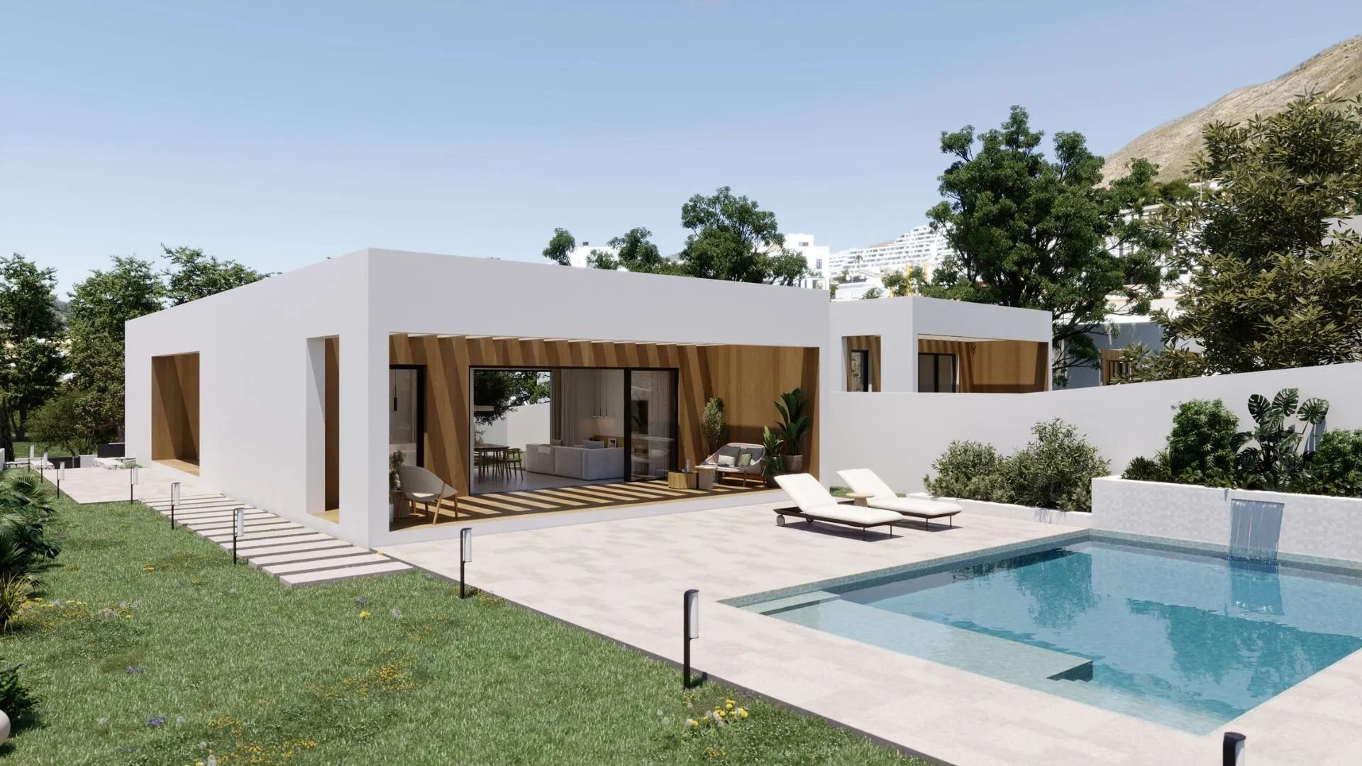 Waar rust en design samensmelten – jouw droomvilla aan de Costa Blanca foto {{pictureIndex}}