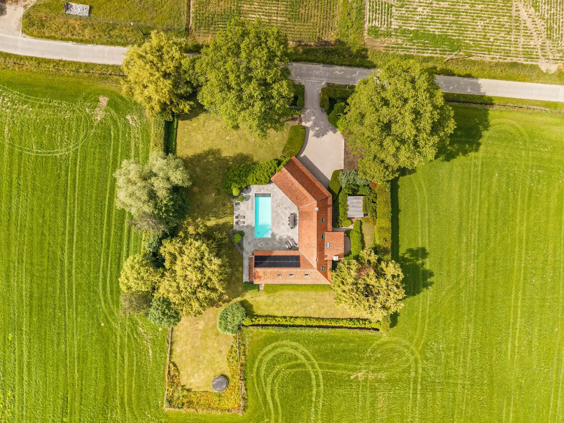 Charmante hoeve met zwembad en praktijk in Kruishoutem foto 3