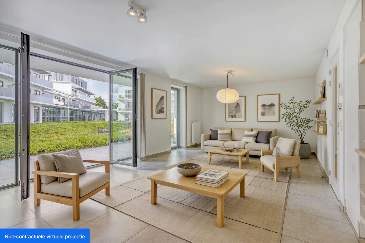 Gelijkvloers appartement te koop in Sint-Michiels foto {{pictureIndex}}