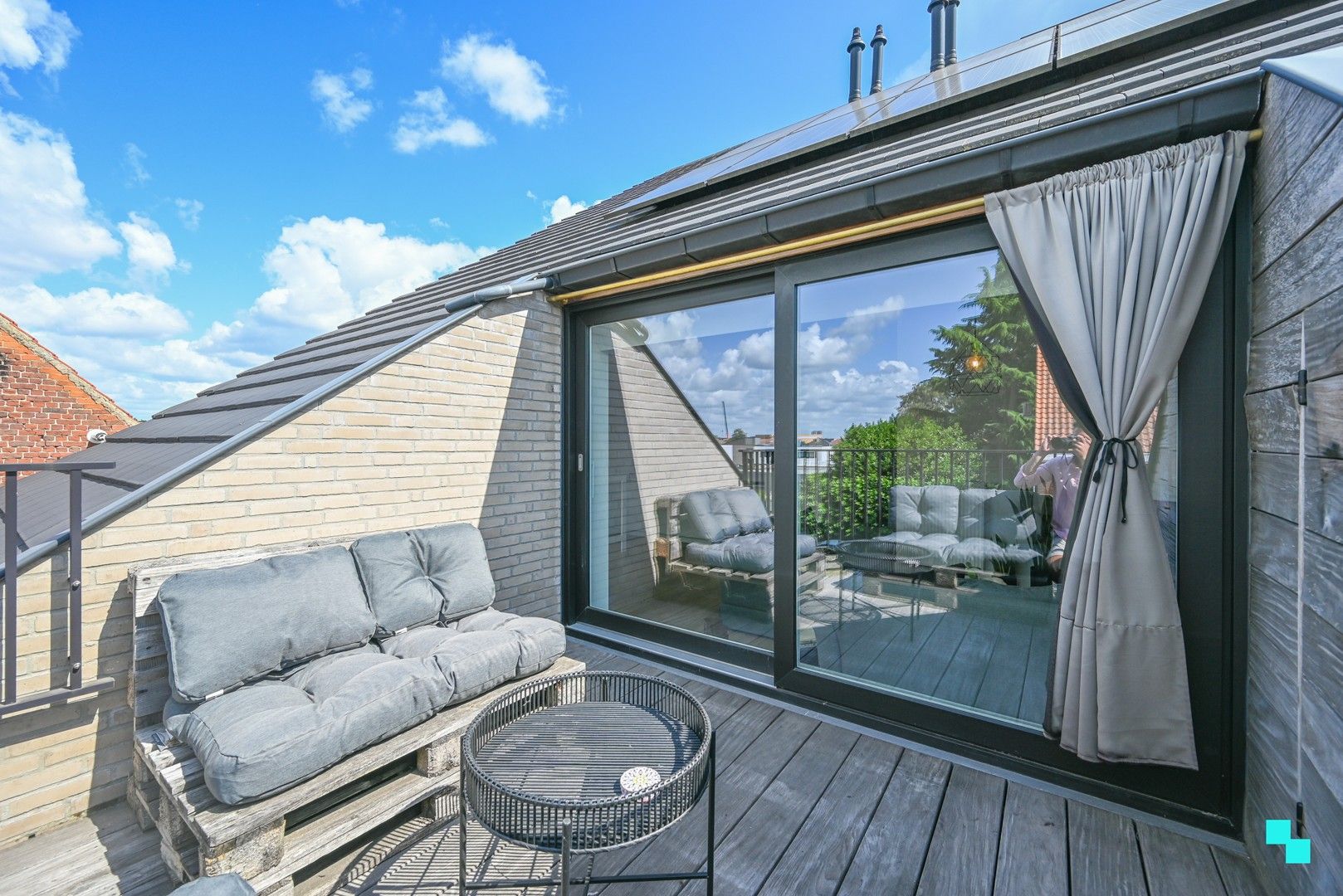 Tweeslaapkamerappartement met dakterras in Wielsbeke foto 19