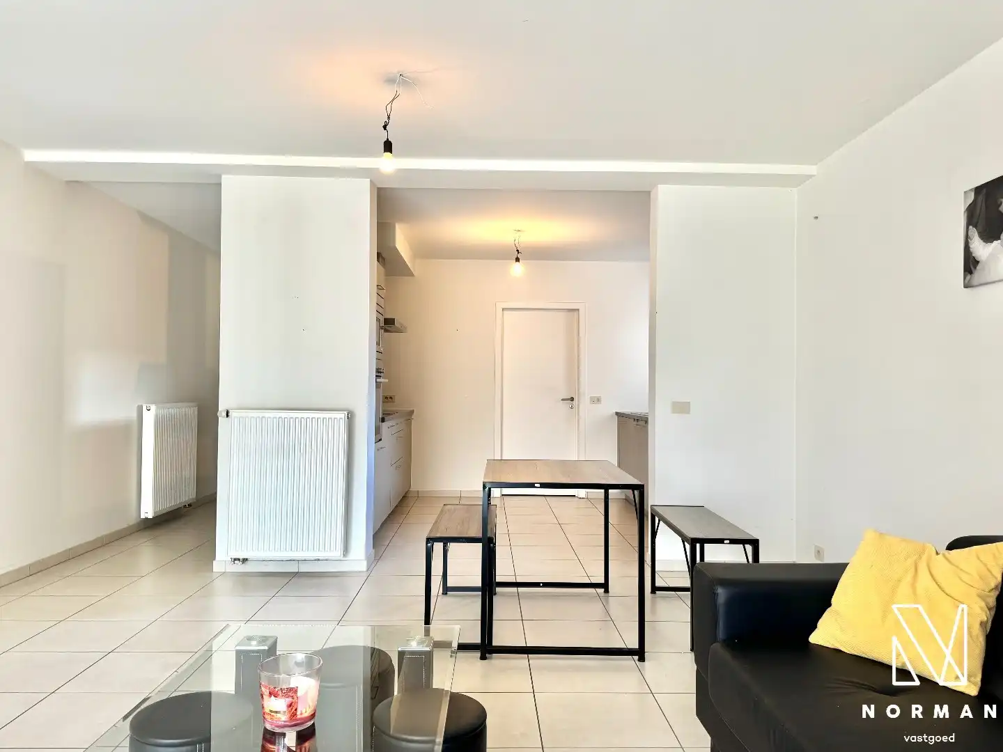 Gelijkvloers, instapklaar 2-slaapkamer appartement te koop met terras in centrum Bavikhove! foto 9