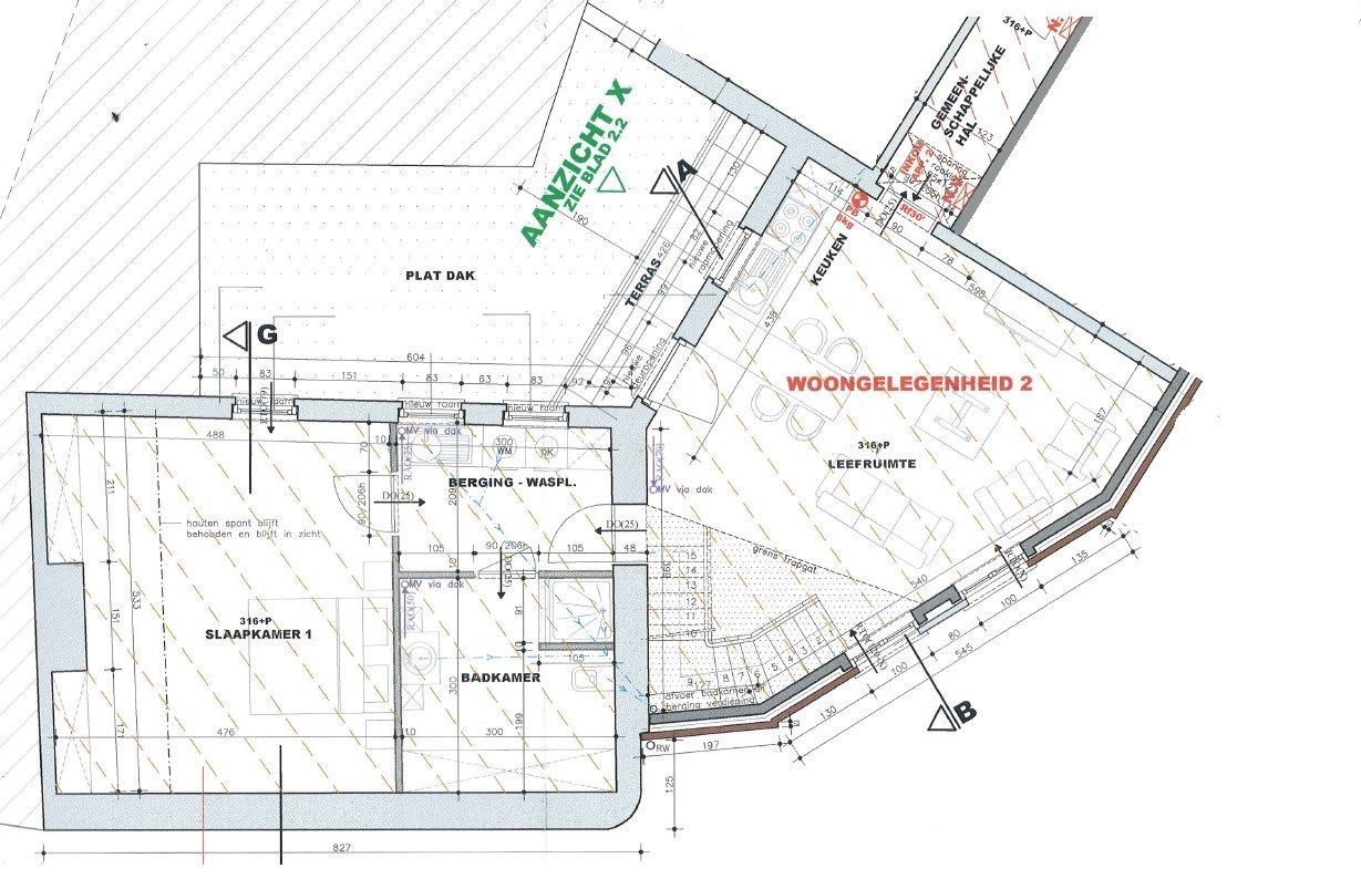 DUPLEX APPARTEMENT MET TERRAS foto 11