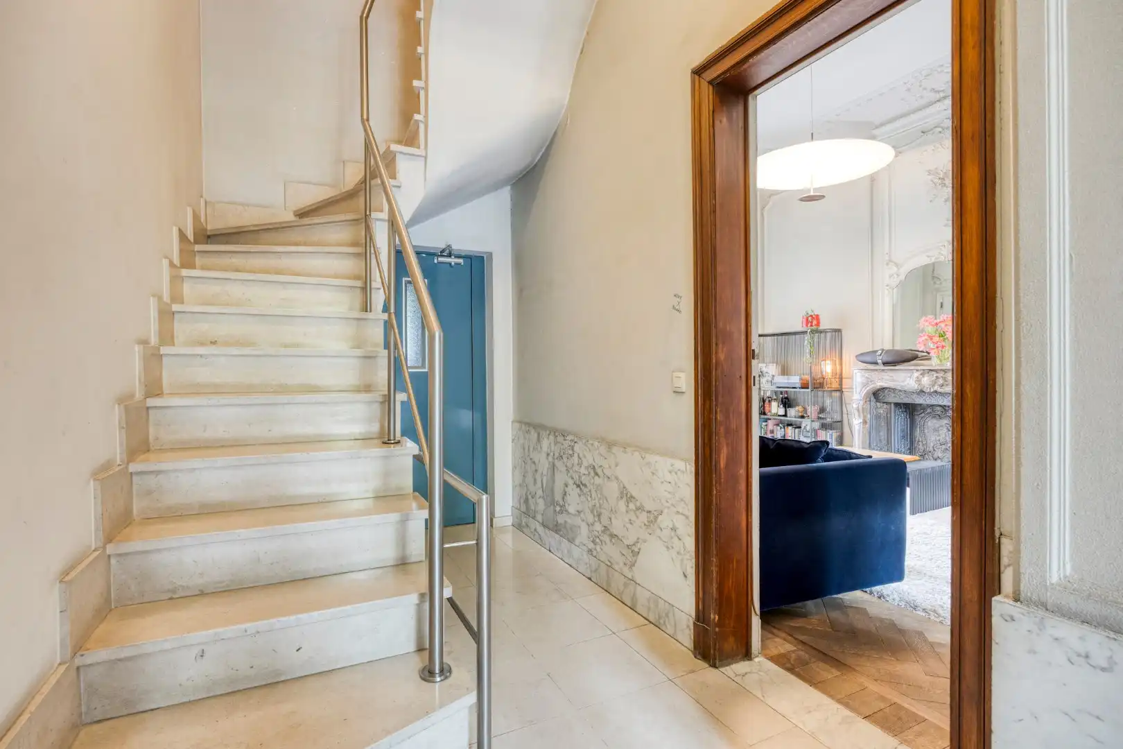 Prachtig herenhuis op de Tiensevest met mogelijkheid tot praktijkruimte - bewoonbare opp. 555 m²  foto 6