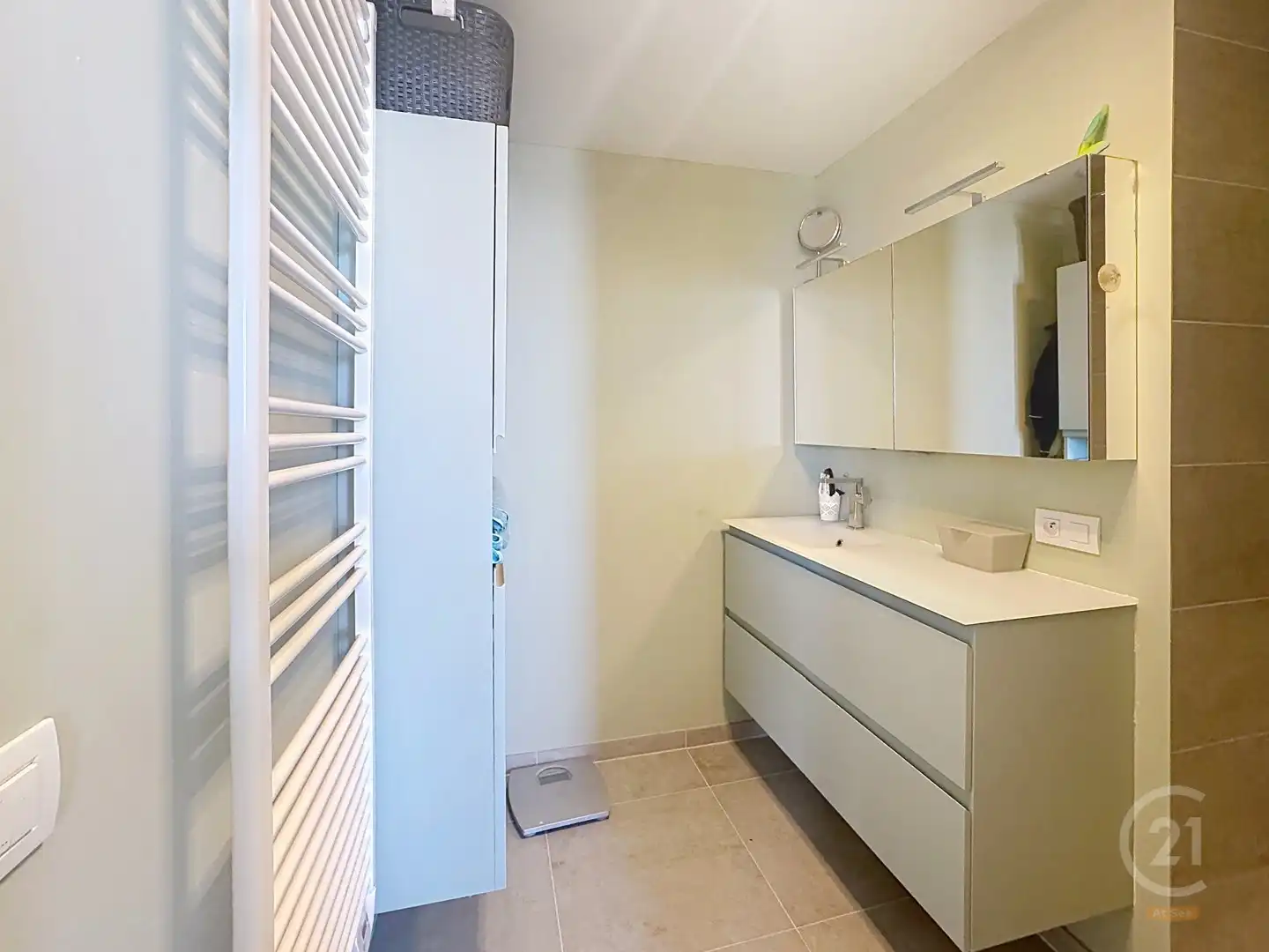 Exclusief nieuwbouw hoekappartement met panoramisch uitzicht en zijdelings zeezicht in Oostende foto 11