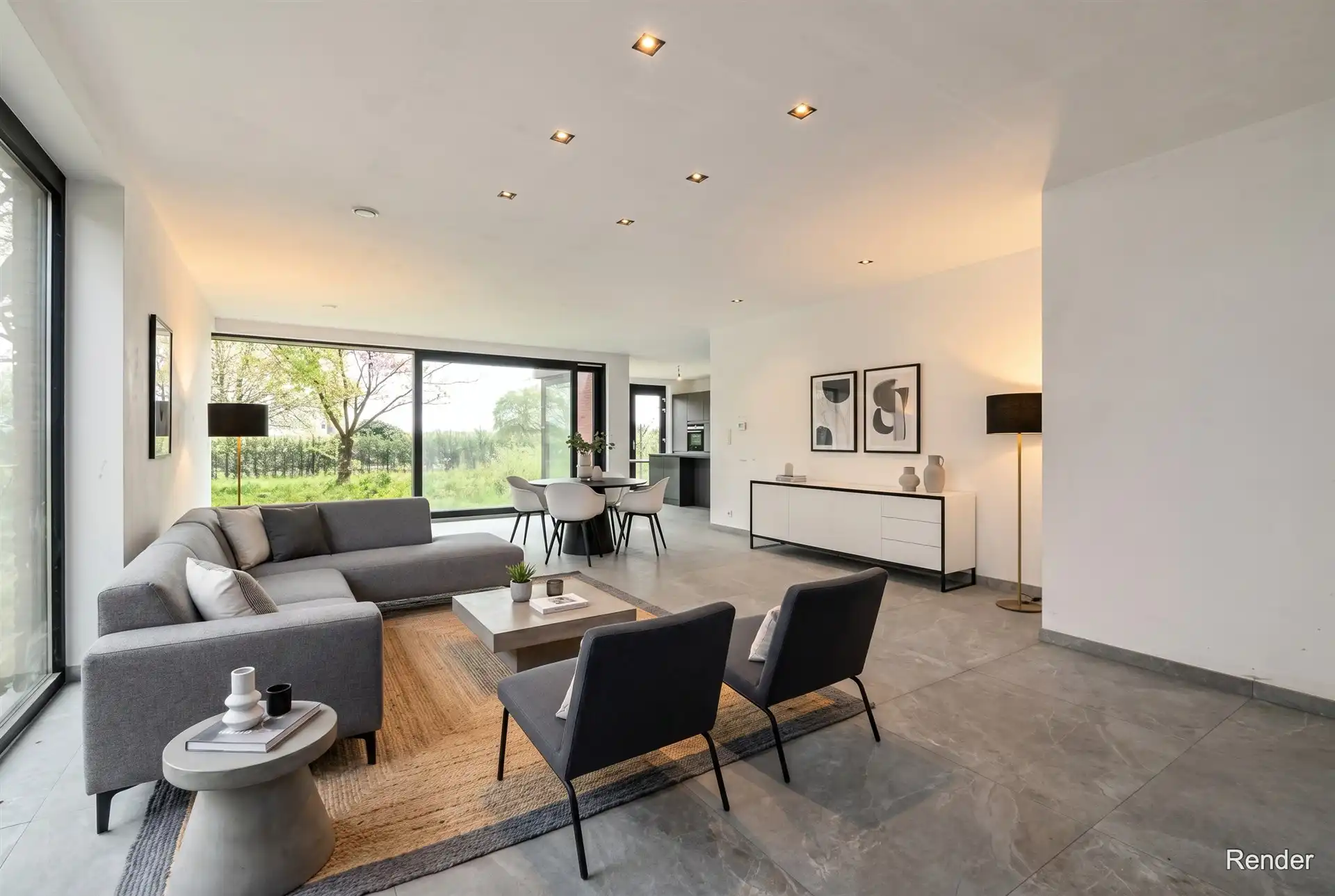Moderne open bebouwing op ruim perceel in Wichelen foto 8
