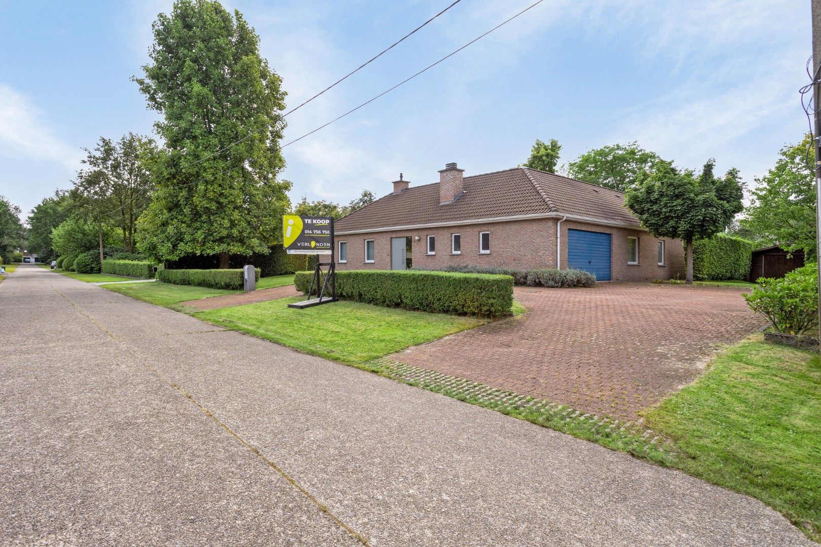 Gelijkvloerse woning met 3 slpks op een mooi WZW gericht perceel van 1.750 m² te Retie ! foto 3