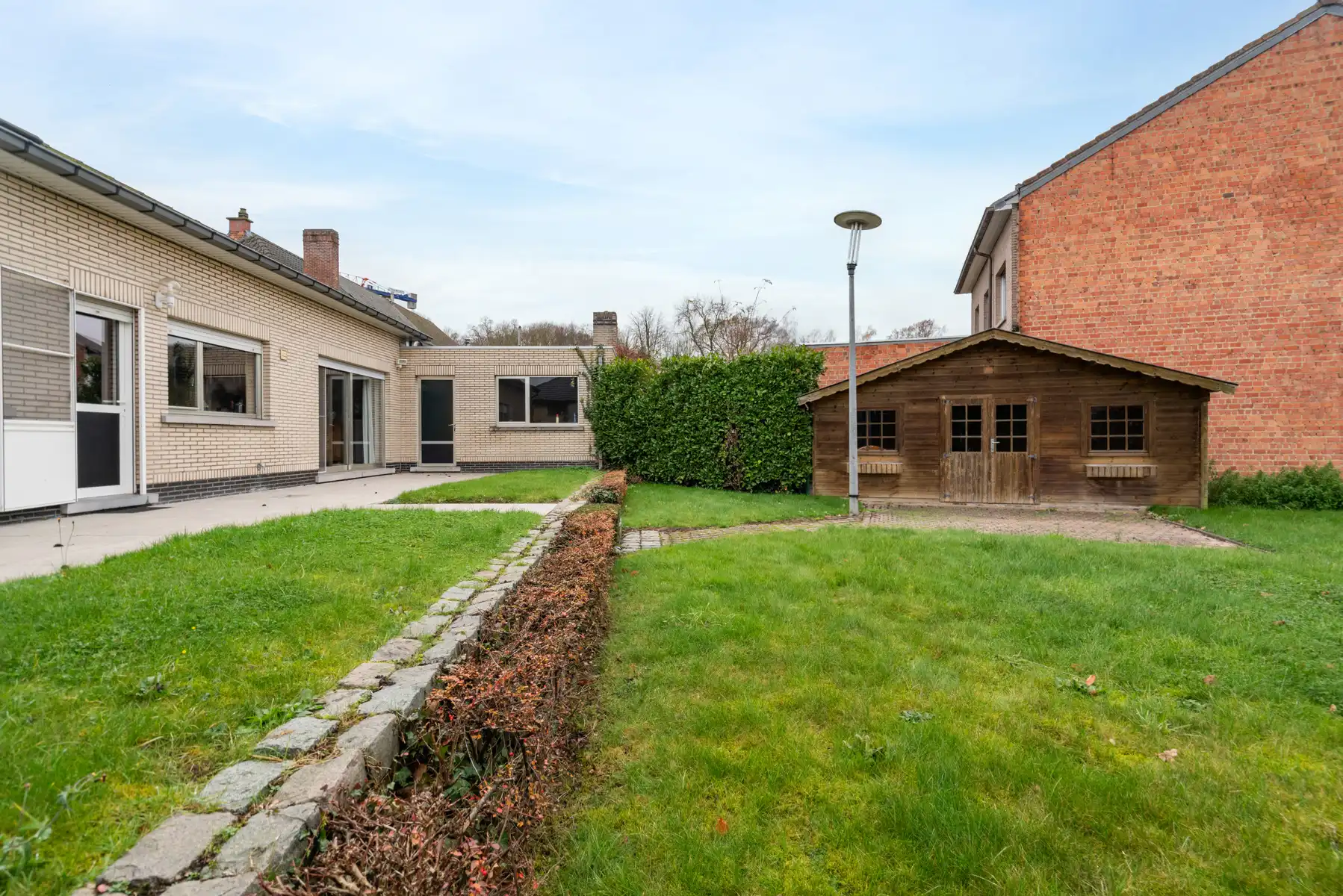 Bungalow + bouwgrond in centrum lede op 851m² foto 13