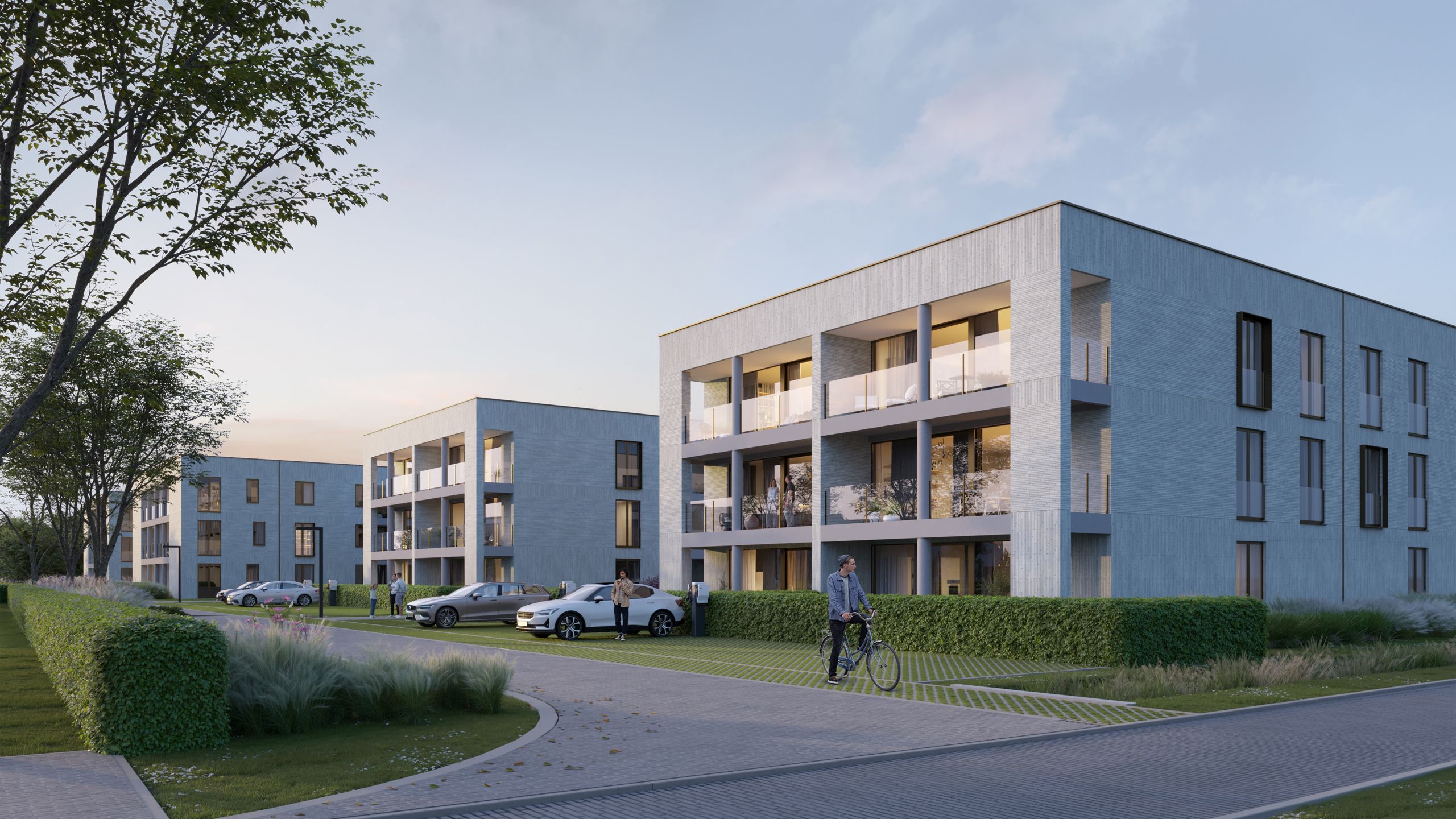  WOONPROJECT VELDEKENSPARK nieuwbouw woonproject met 1, 2, 3- slpk.-appt en 12 Half-open BEN woningen foto 6