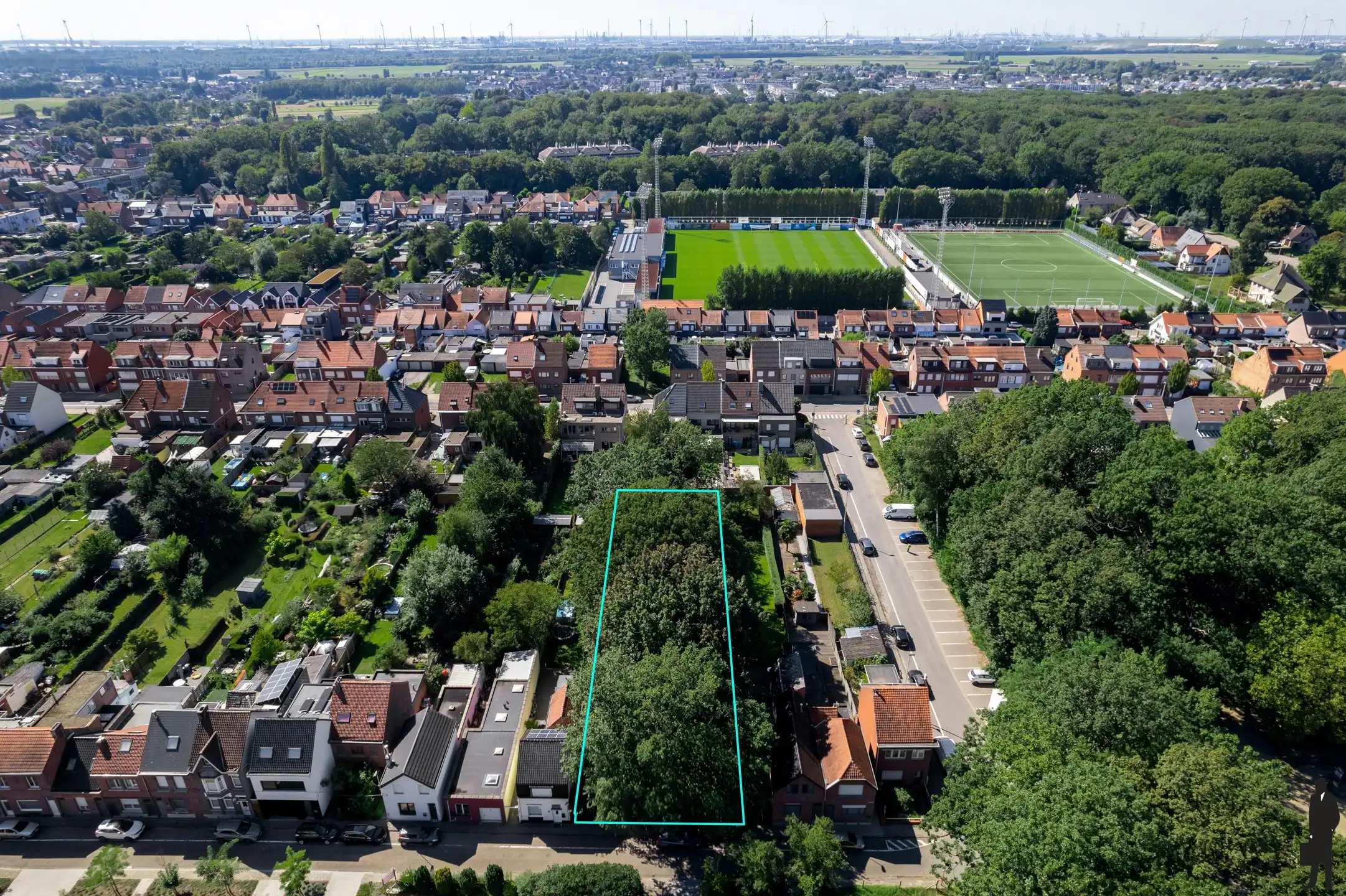 ZW bouwgrond/projectgrond te Kapellen! foto {{pictureIndex}}