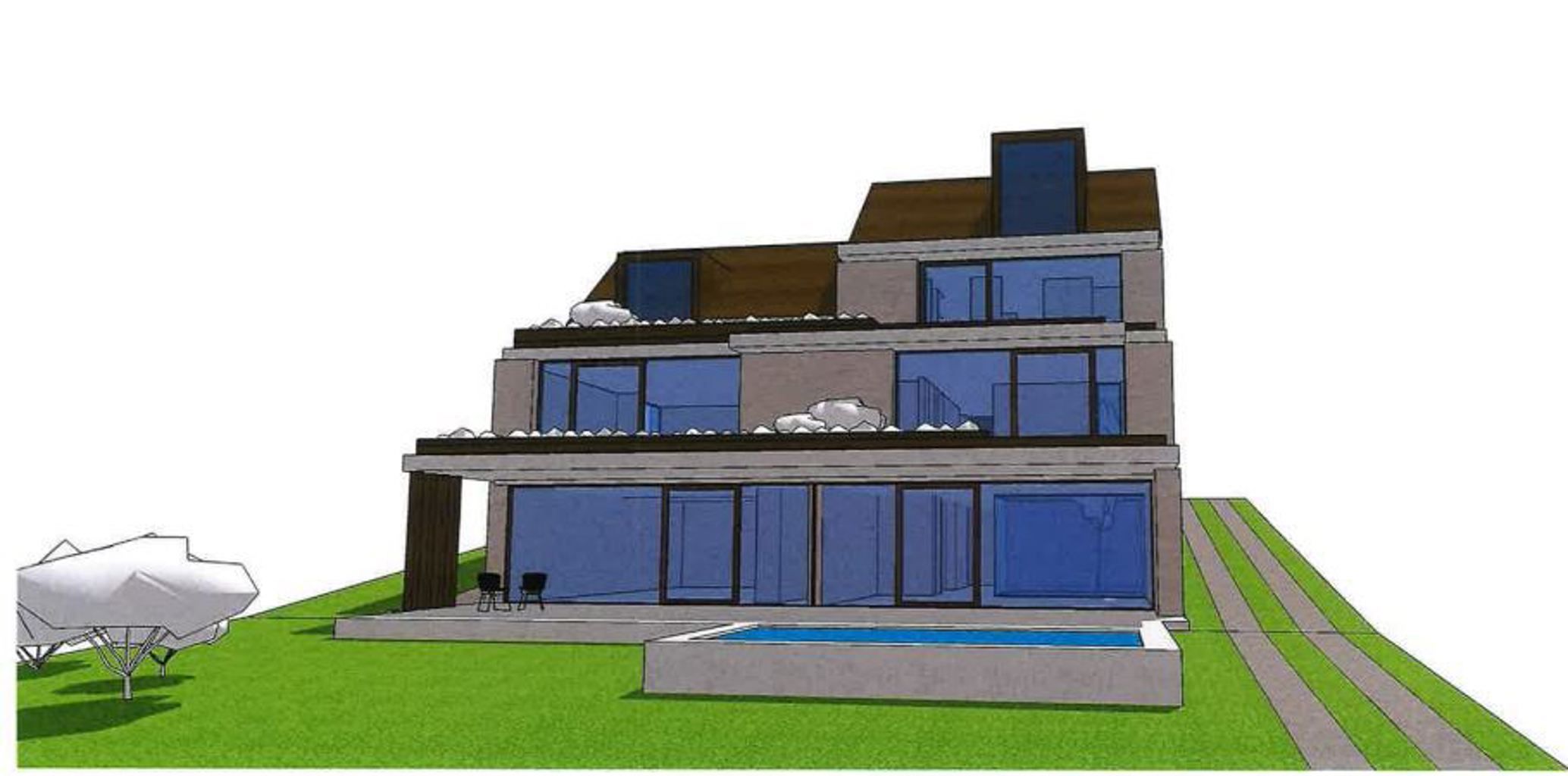 Grond te koop Notelaarstraat - 1730 Bekkerzeel