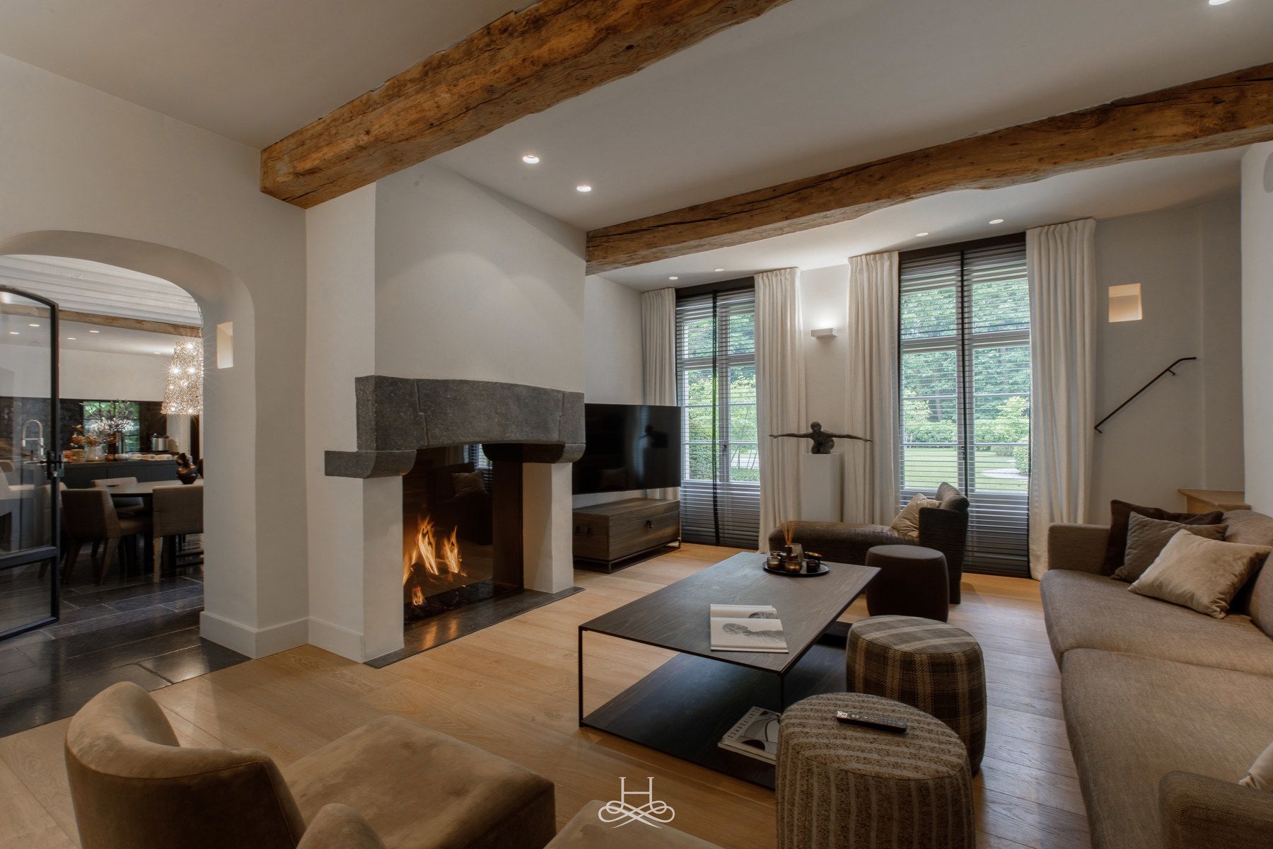 Exclusieve villa tegenover het kasteel La Garenne foto 12