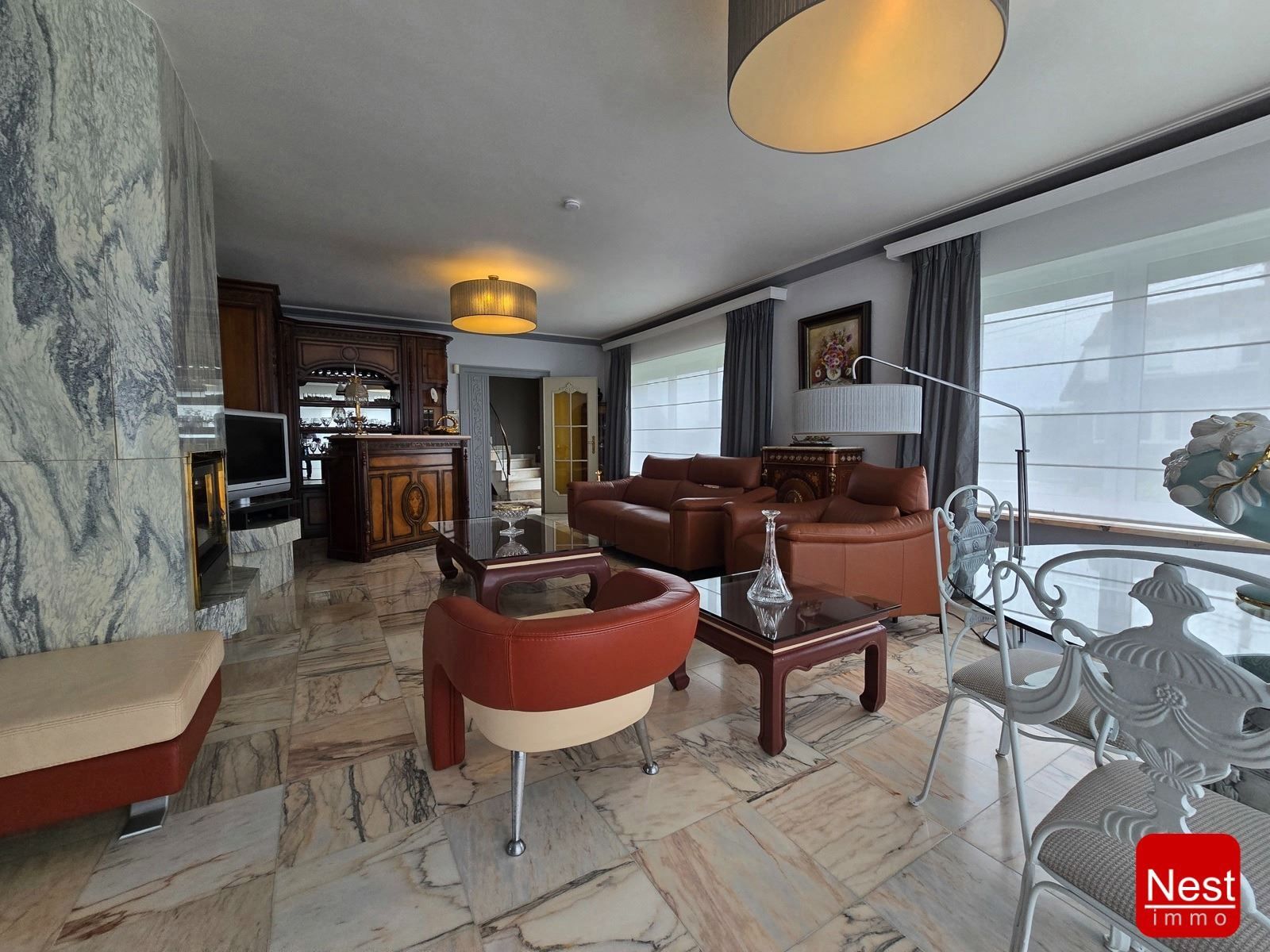 Polyvalente villa met  zeer grote loods foto 7