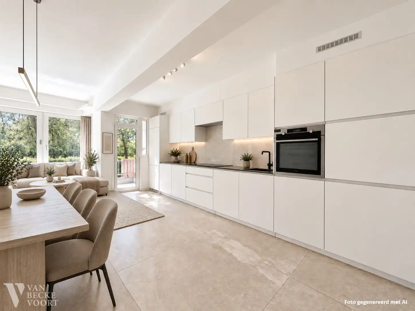 Kwalitatief heringericht appartement met groenzicht foto 3