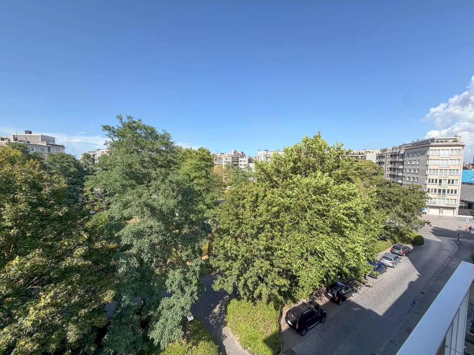 Lichtrijk en volledig gerenoveerd appartement met 2 slpk en open groenzicht foto 2