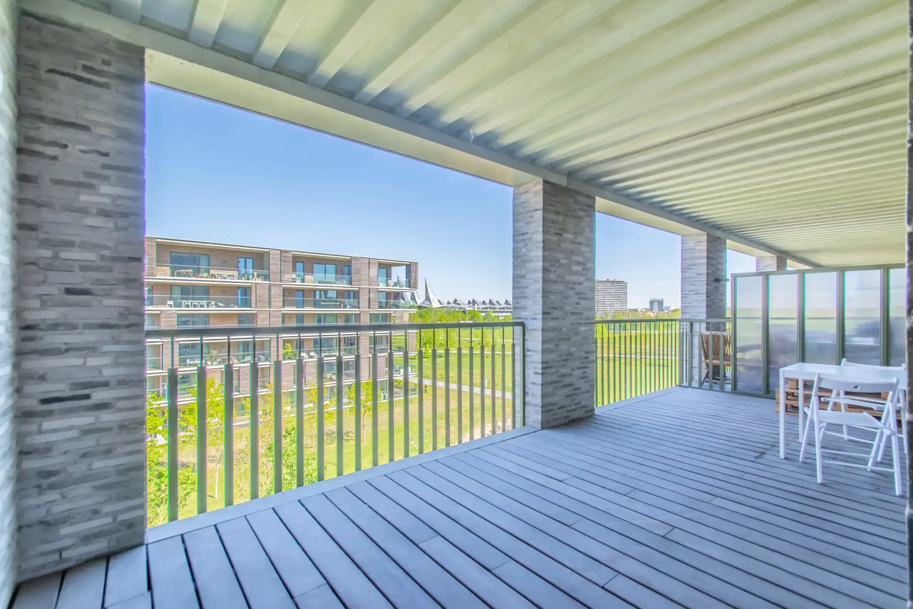 Prachtige 1 slaapkamer appartement met parkzicht foto 6