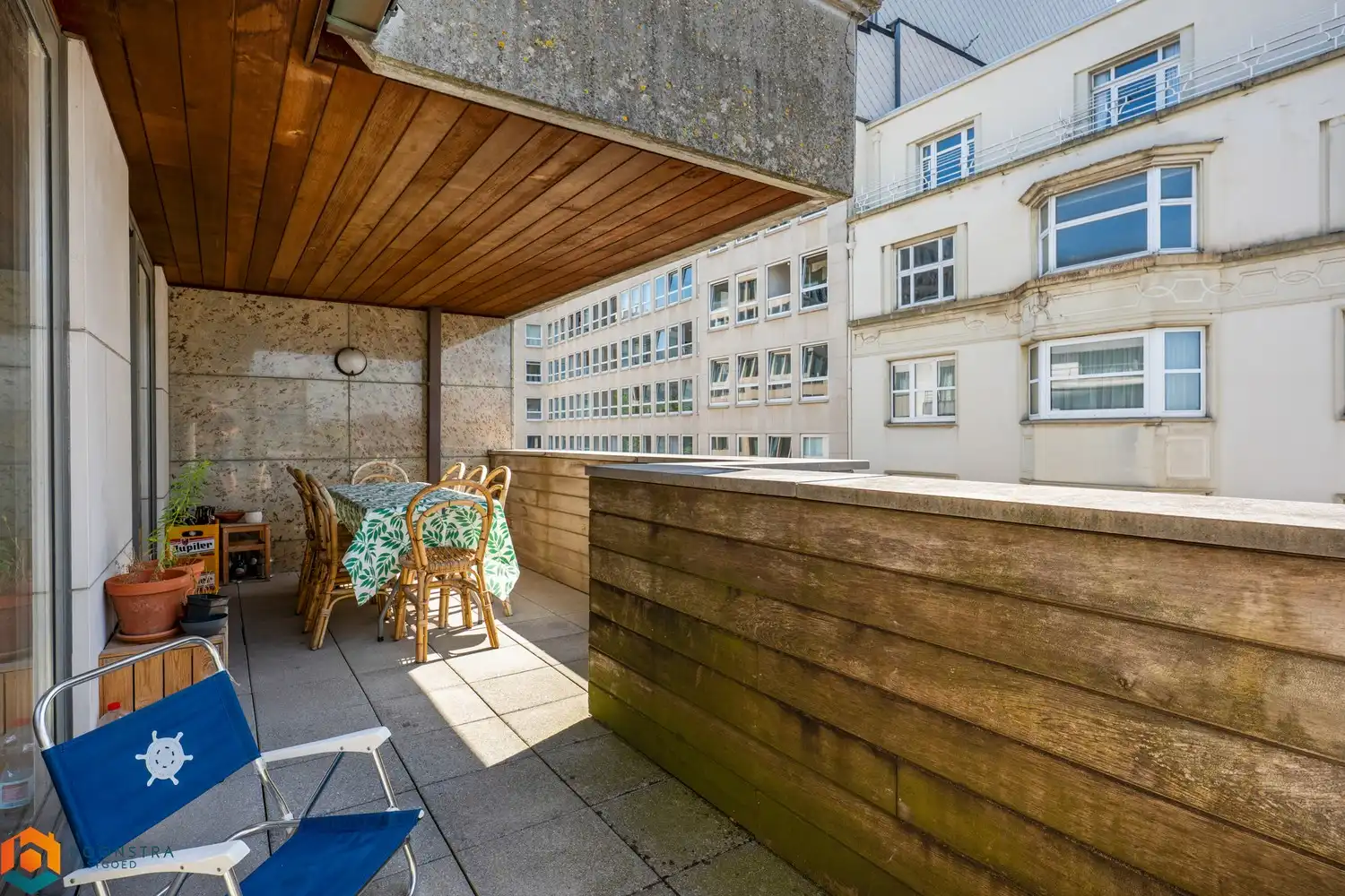 Ruim duplex appartement met 2 slpkrs op een toplocatie in Elsene foto 7