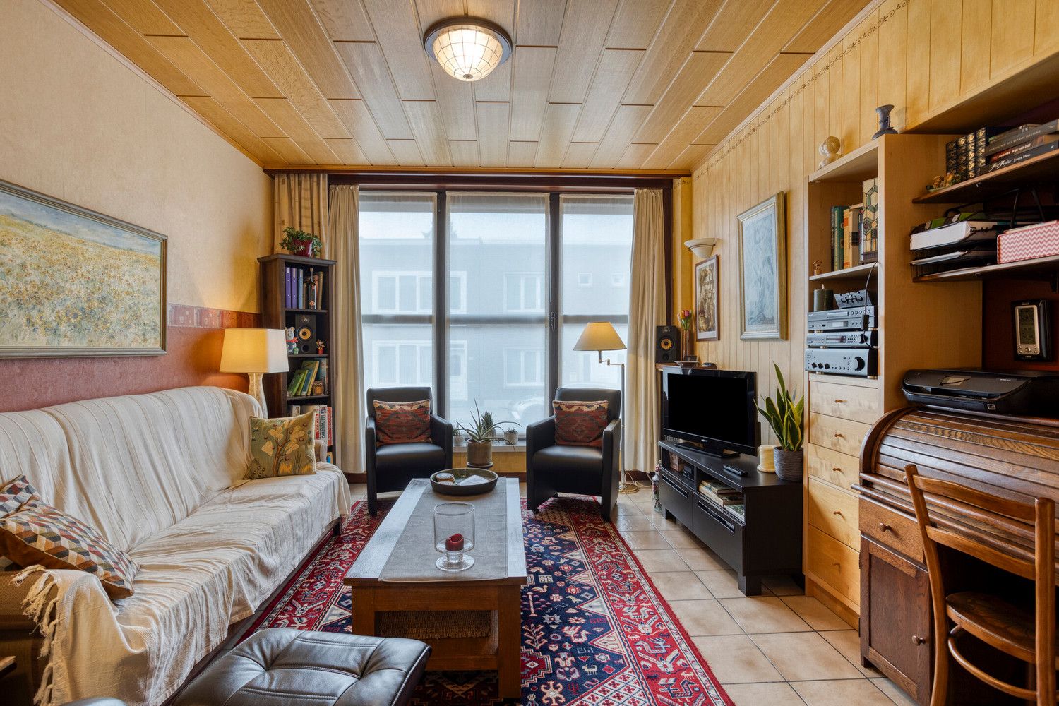 Vlakbij Boekenberg Park gelegen bel-étagewoning met 3 slks, tuin en garage. foto 6