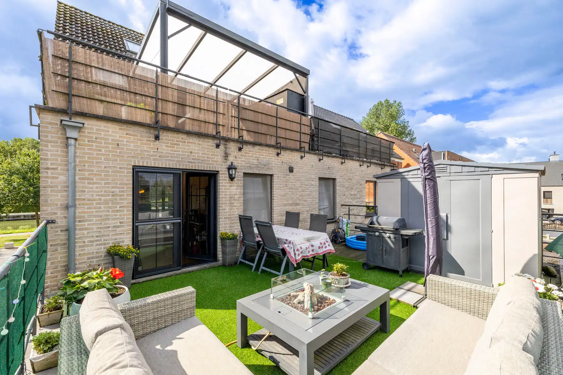 Appartement met 3 slkps en 2 terrassen met zicht op de Vaart foto 22