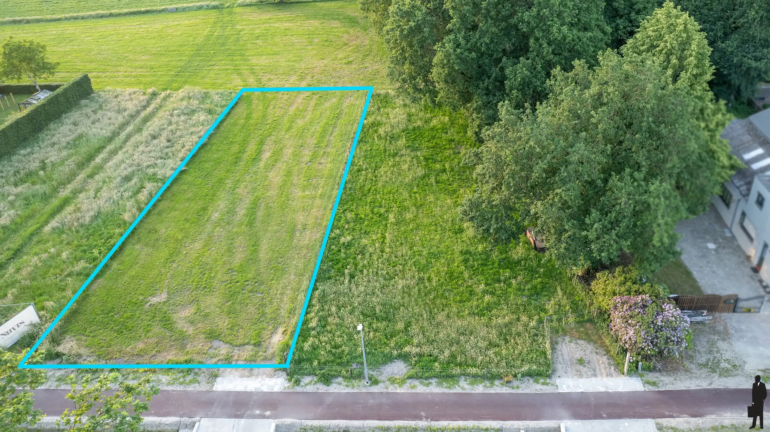 Prachtige bouwgrond voor open bebouwing op toplocatie in Achterbroek foto 8