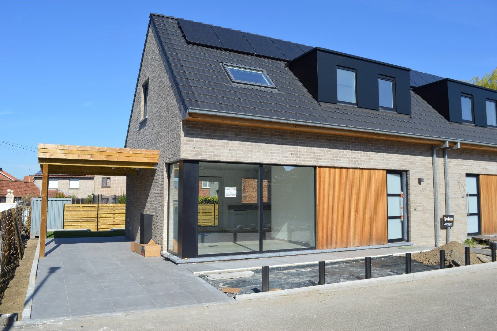 Nieuwbouwwoning te huur in Gullegem op een rustige en  kindvriendelijke locatie foto 14