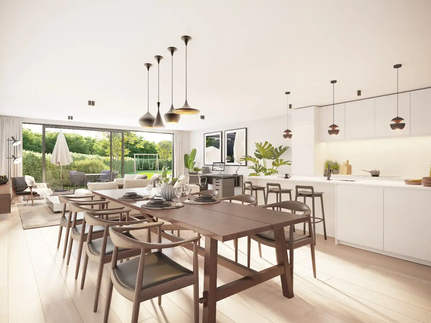 Prachtige instapklare appartementen met tuin of ruim terras. foto {{pictureIndex}}