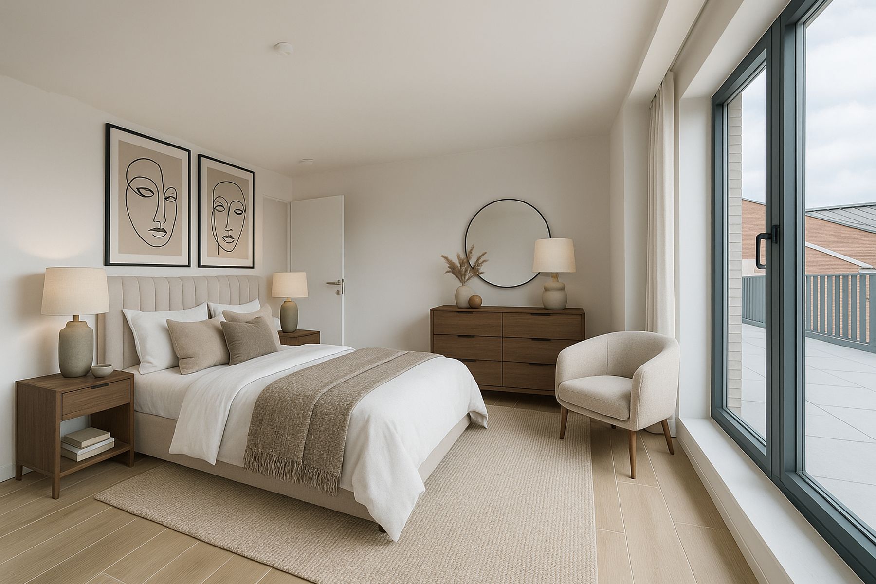 Prachtig nieuwbouwappartement met groot en zonnig terras  foto 5