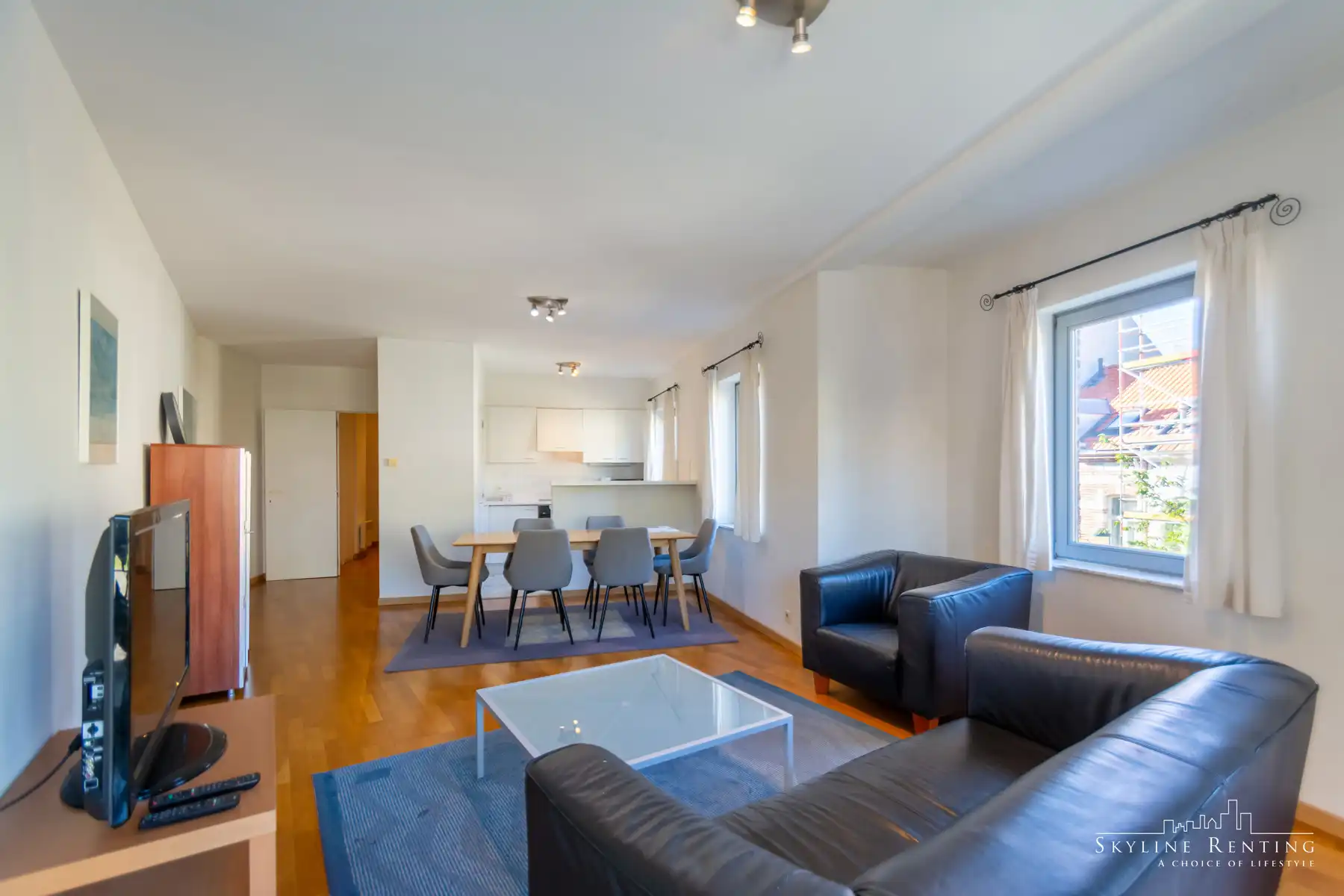 LICHTRIJK - Gemeubeld Apt. 2 kamer met TERRAS foto 3