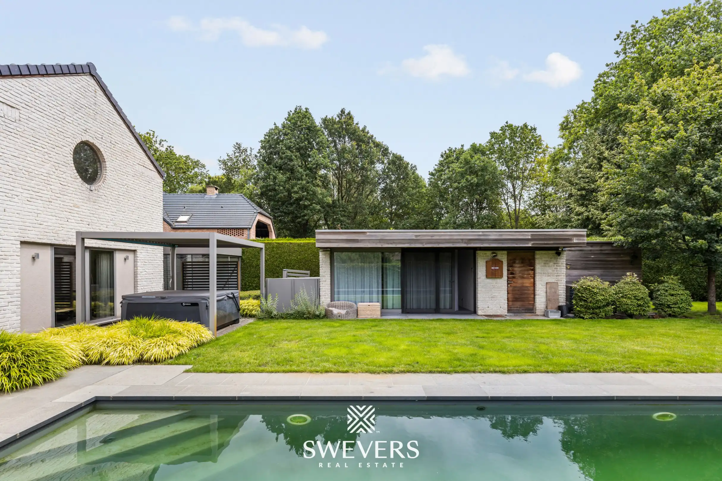 Villa met luxueus poolhouse, verwarmd zwembad en absolute topligging in Zonhoven foto 34