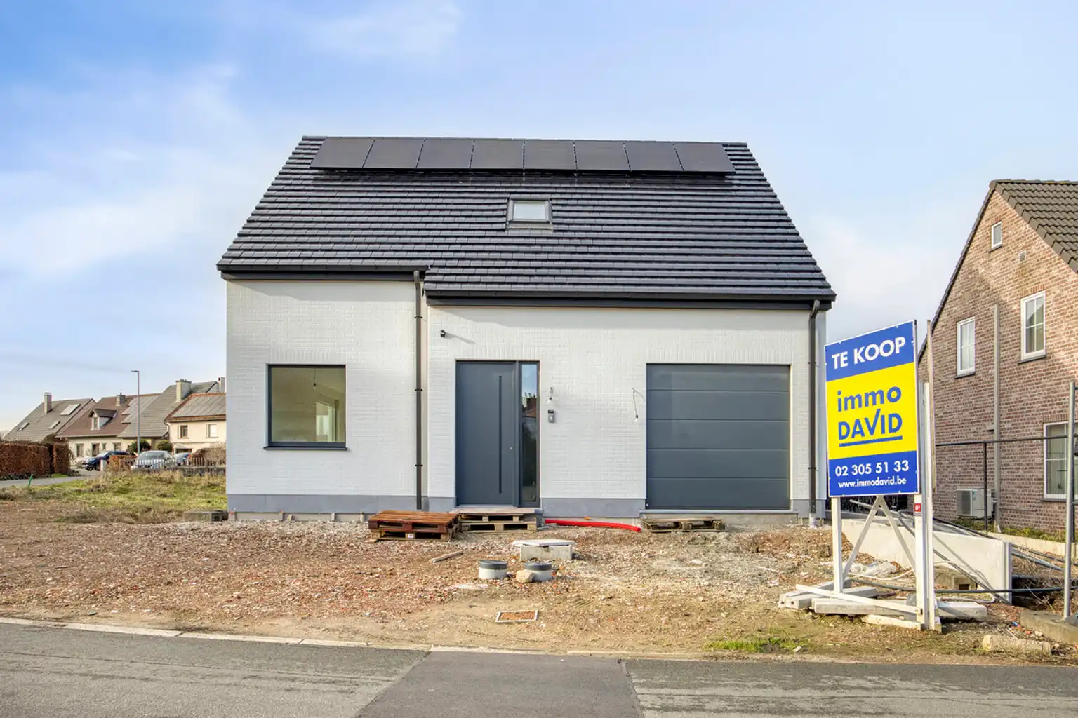 immo DAVID stelt voor: Nieuwbouwwoning met 4 slaapkamers  foto {{pictureIndex}}