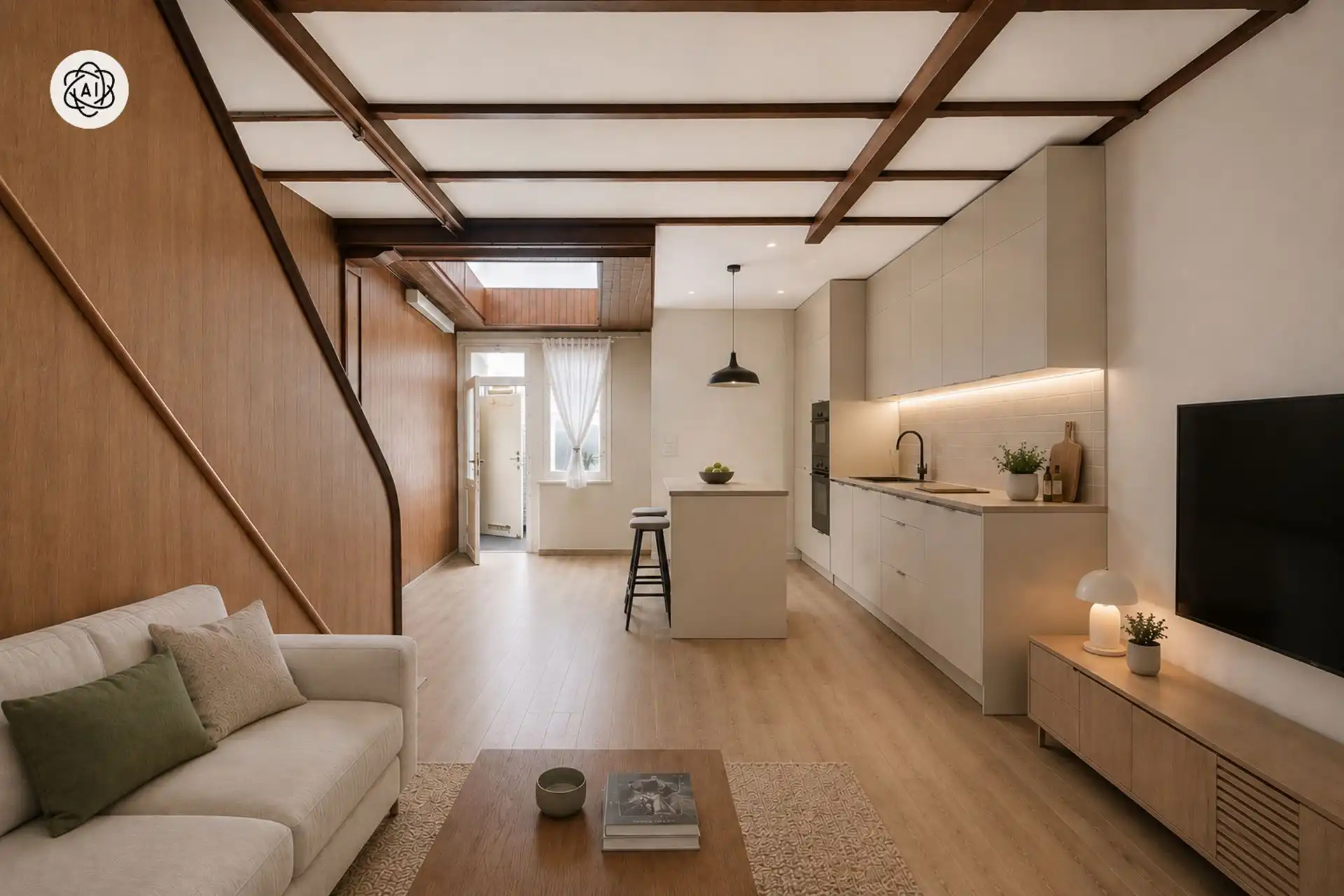 Te renoveren woning met 2 slk! foto 5