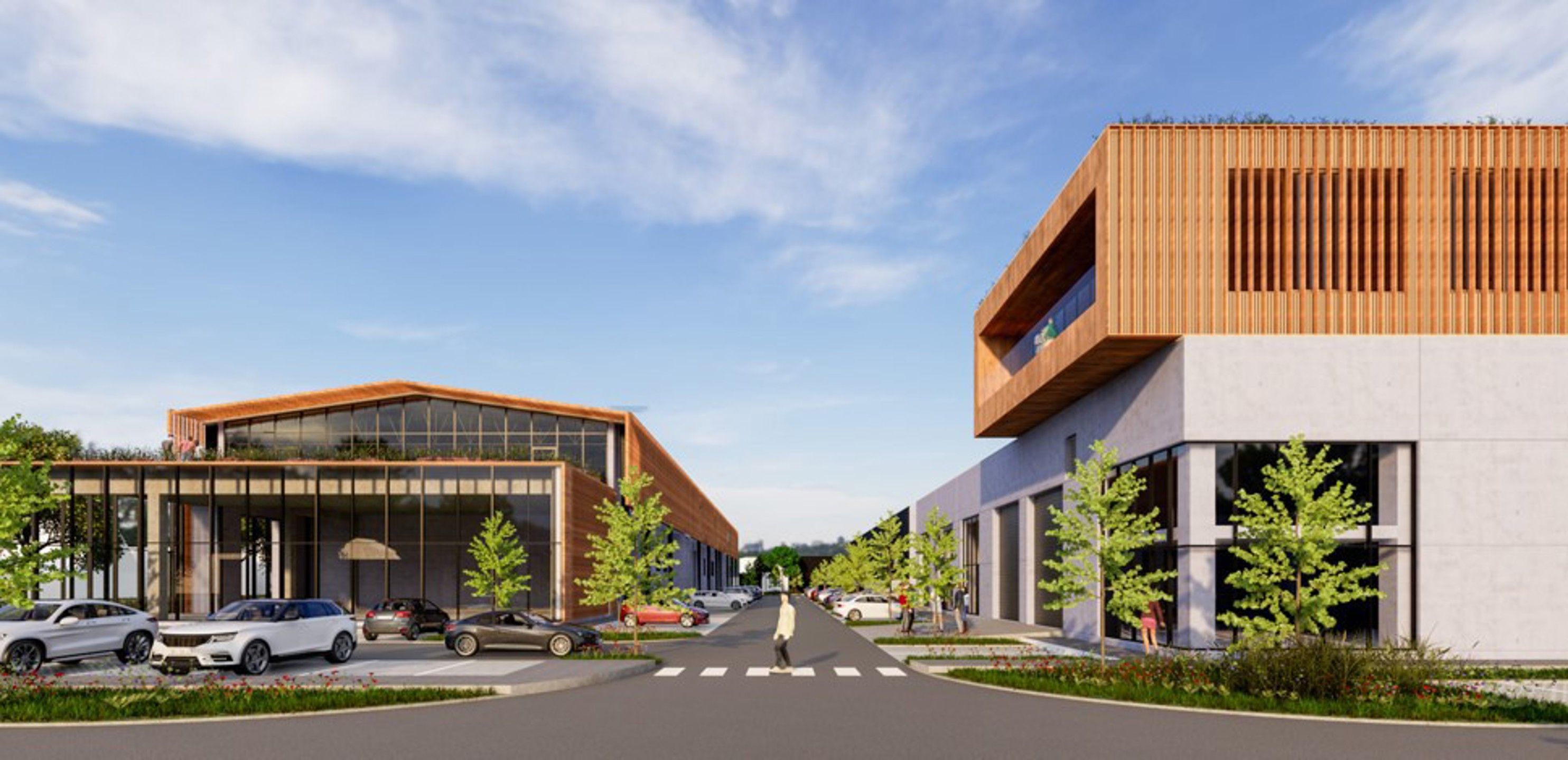 Te Koop : Nieuwbouwmagazijnen vanaf 142m²  op voormalige Martal-site in Sint-Katelijne-Waver. foto 14