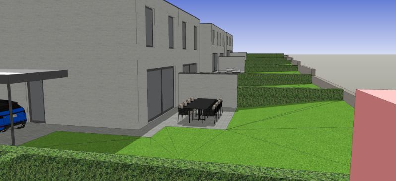 Nieuwbouwverkaveling van 6 woningen in het landelijke Strijpen - Zottegem foto 5