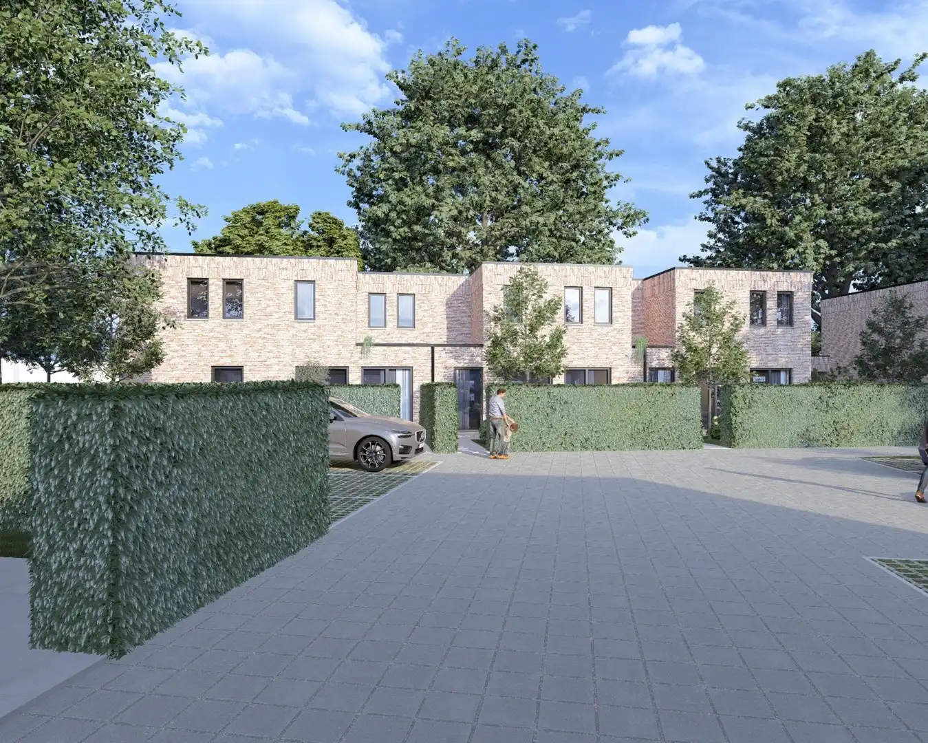 Moderne, Bijna Energie Neutrale stadswoning met private tuin in het centrum van Stokkem! foto 2