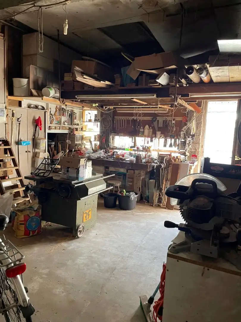 Ruime te renoveren woning met achterliggende atelier/garage en open zicht op kanaal Oostende - Brugge foto 19