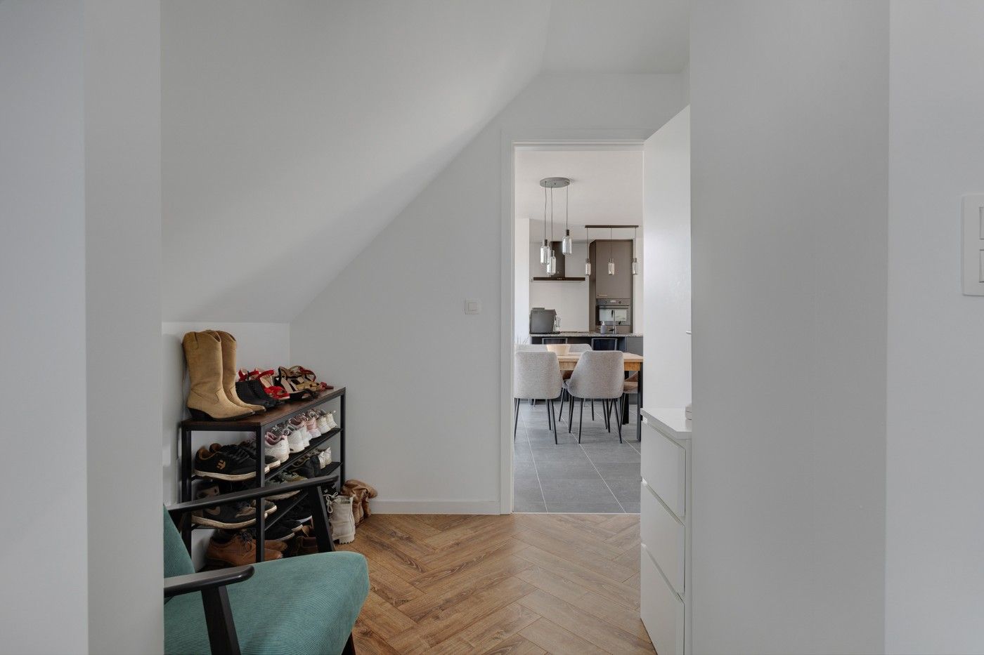 Nieuwbouwapp. op 2e verd. met 1 slpk., ruim terras en garage foto 14