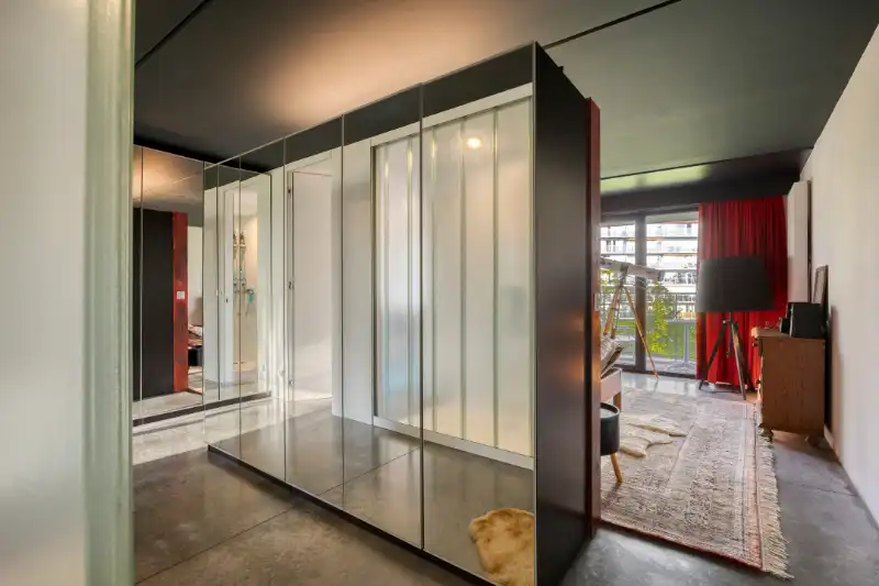 Moderne woning met kantoor en prachtig zicht op de Leie foto 12