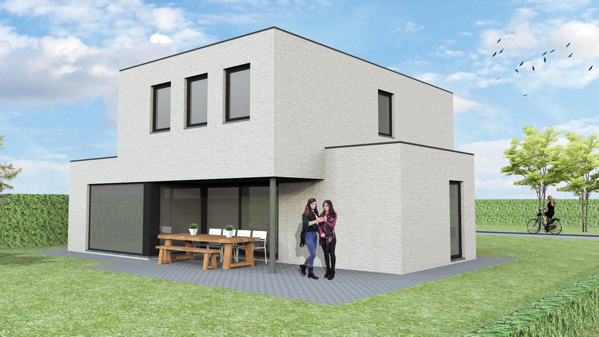 Nieuw te bouwen woning te Veurne foto 2