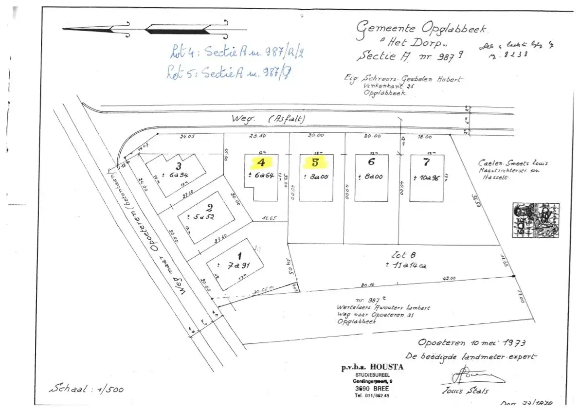Open bebouwing op 8a in Opglabbeek (opsplitsbaar in 2 HOB) foto 4