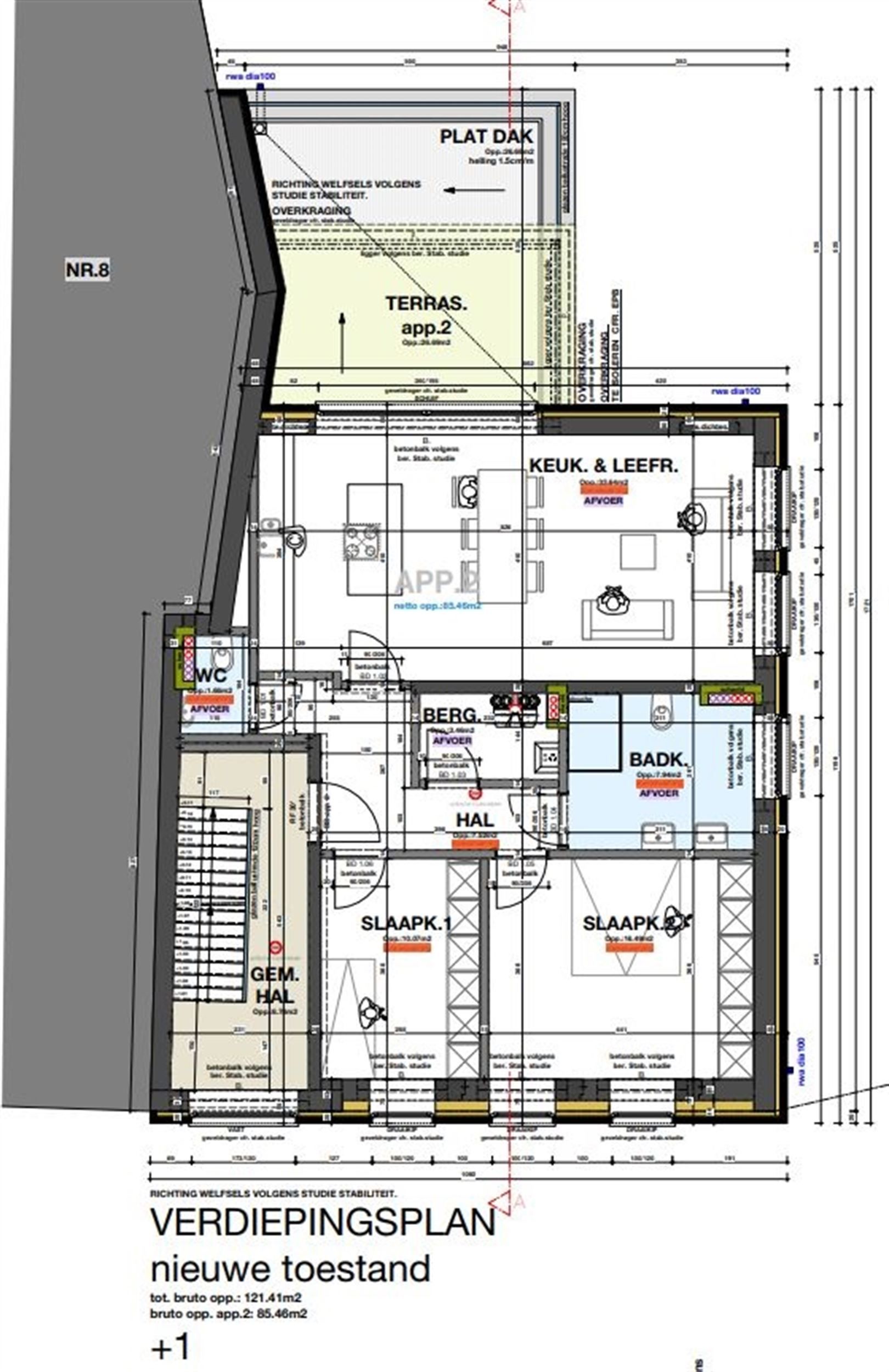 TE HUUR: nieuwbouw appartement met 2 slaapkamers te Wellen! foto 7