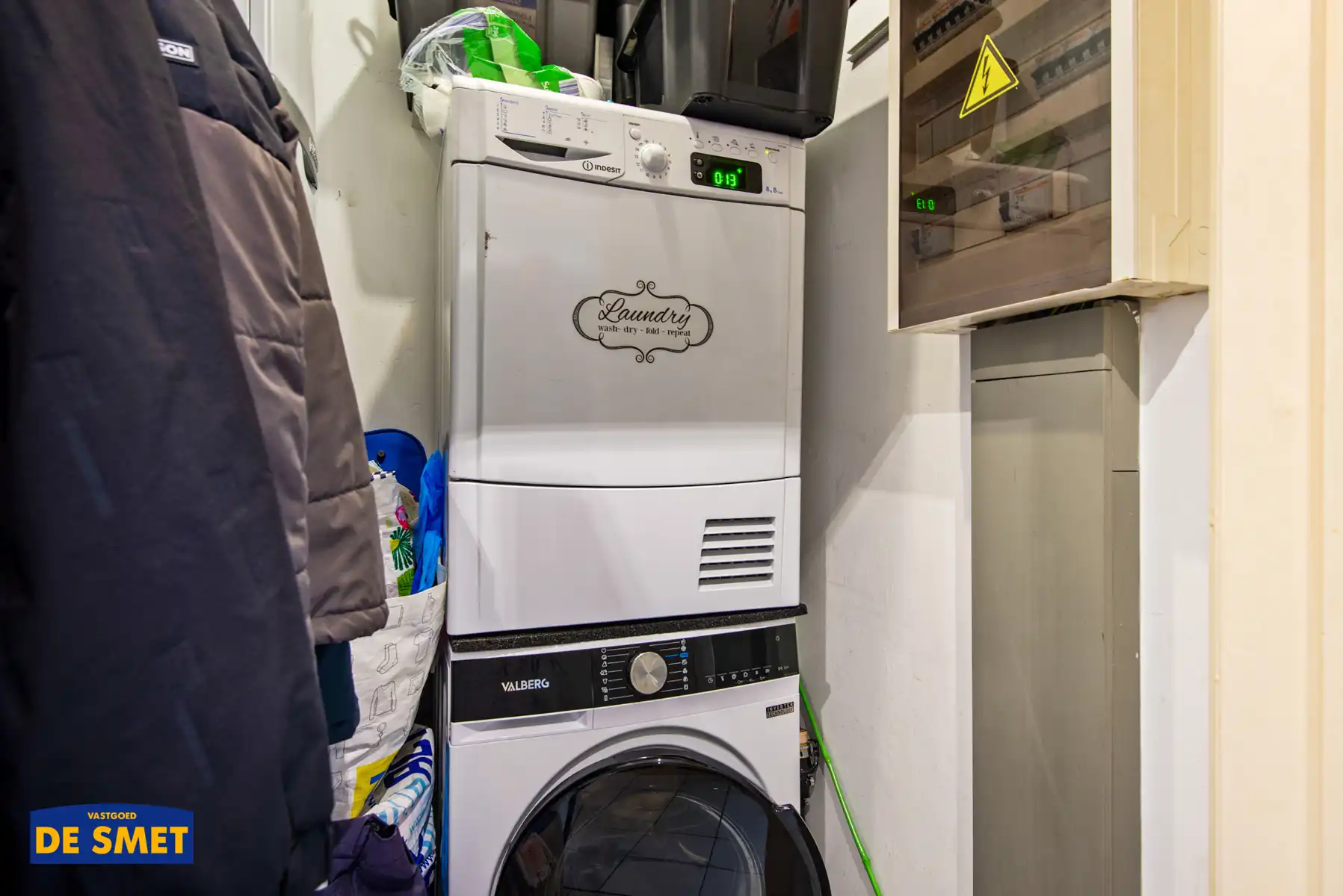 Appartement met 2 slaapkamers en terras pal in centrum  foto 12