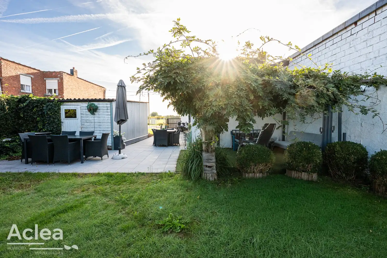 Halfopen woning met 3 slaapkamers, garage en leuke tuin in Sleidinge foto 31