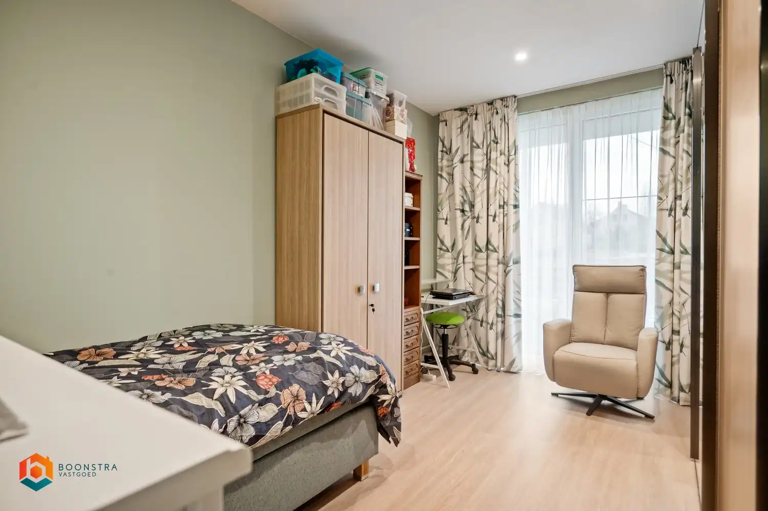 Ruim, energiezuinig gelijkvloers appartement met 2 slaapkamers en tuin foto 17