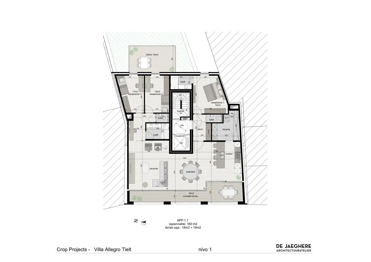 Nieuwbouw duplex appartement in residentie 'Villa Allegro' in het hartje van Tielt! foto 25