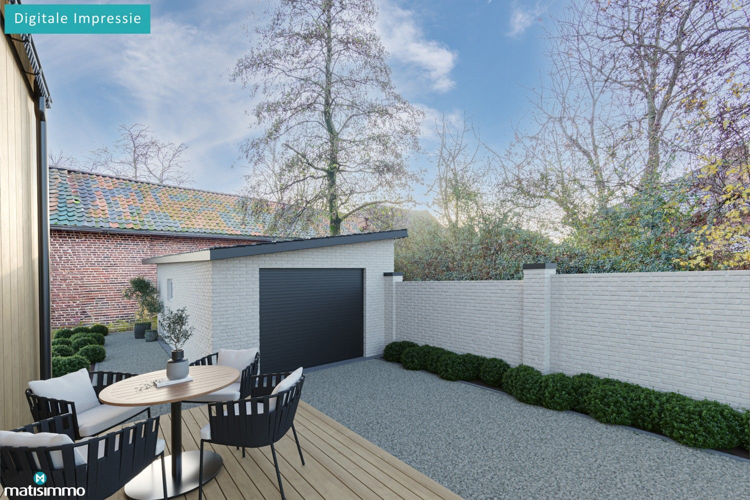 GROTENDEELS GERENOVEERDE GEZINSWONING MET ZUIDGERICHTE TUIN IN MILLEN foto 24