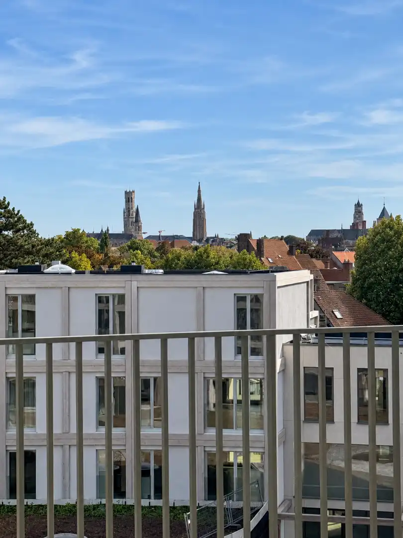 Ruim 3-slaapkamerappartement aan het water met zicht op de Brugse skyline foto 12