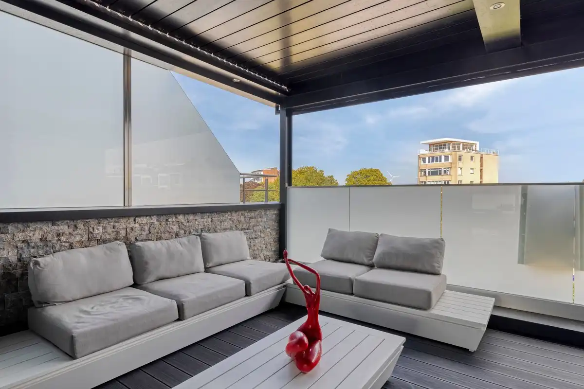 Loftappartement met 2 terrassen en dubbele garage op het Kolonel Dusartplein foto 19