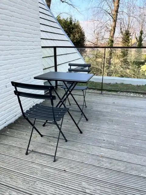 TE HUUR moderne penthouse met ruim terras  in Olsene foto 2
