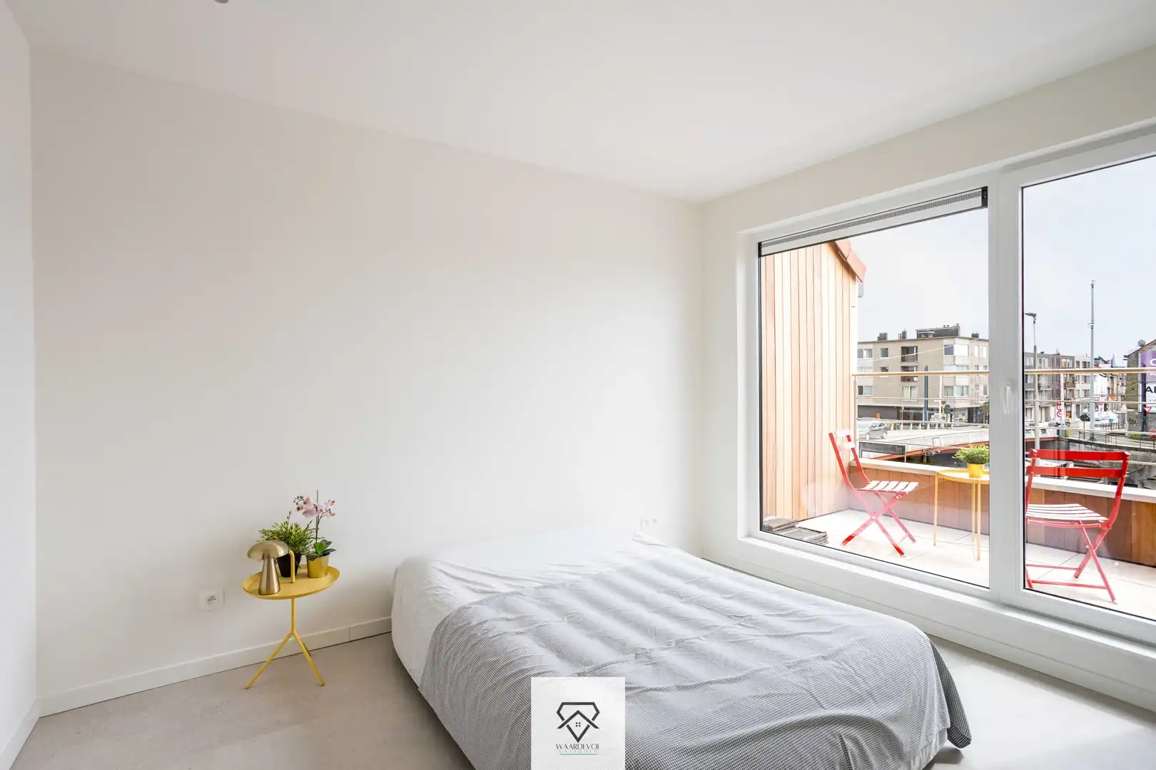 Unieke reconversie nieuwbouw aan het water met 3 slaapkamers in Gent foto 19